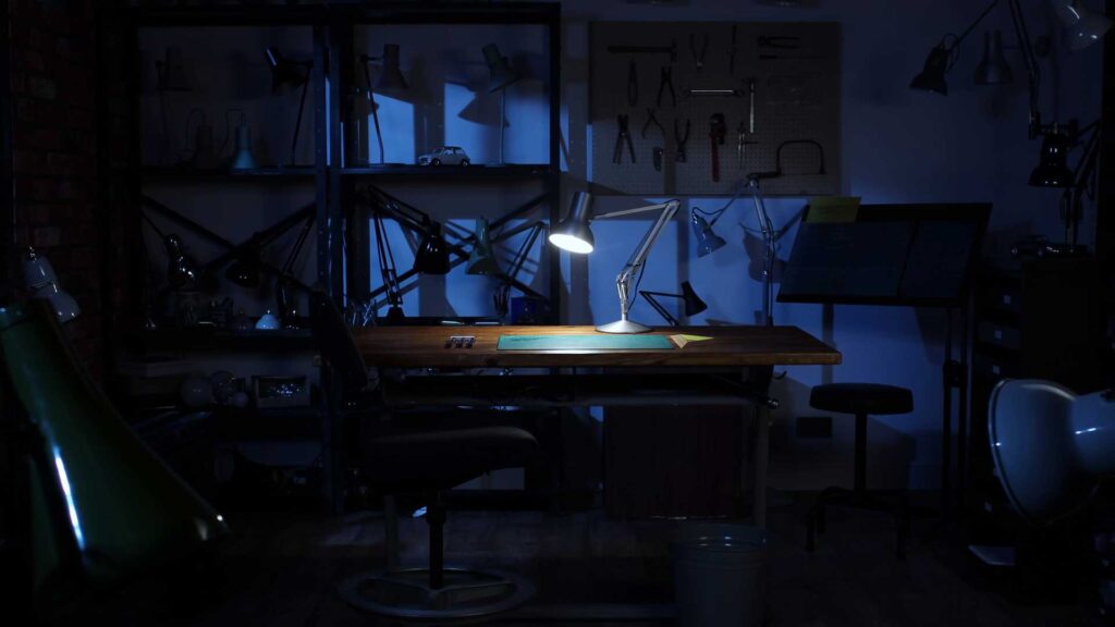 Anglepoise stop-motion product animated advert directed by Dan Richards