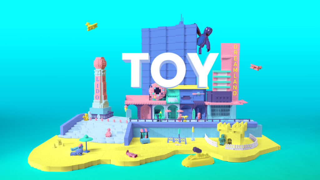 Toy animation showreel cover image featuring work from A+C Studios