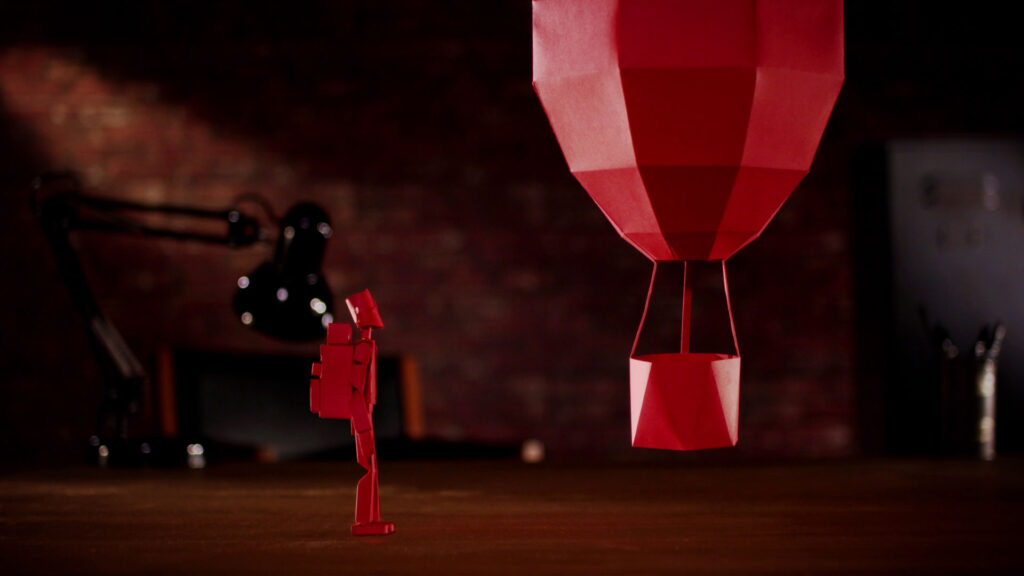 Papercraft stop-motion advert for Virgin Unite directed by Dan Richards