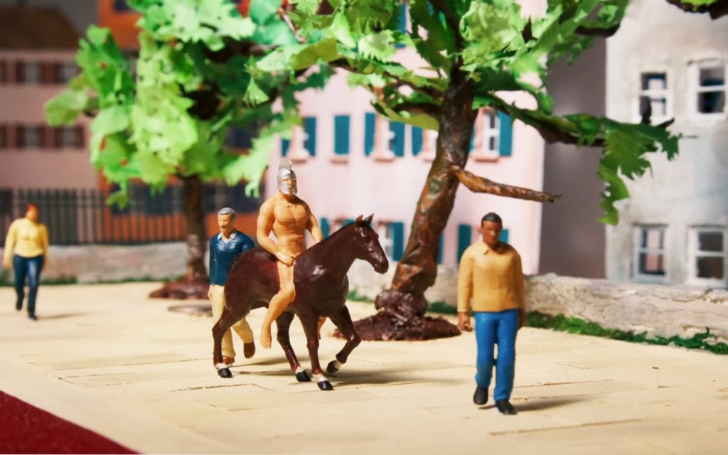 An advert by director Antonin Niclass for Théâtre du Passage using Stop-motion