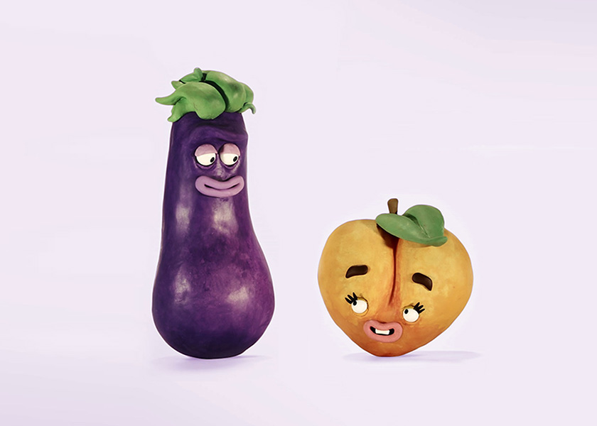 Claymation characters from the Havas / Redefine Haemophilia project