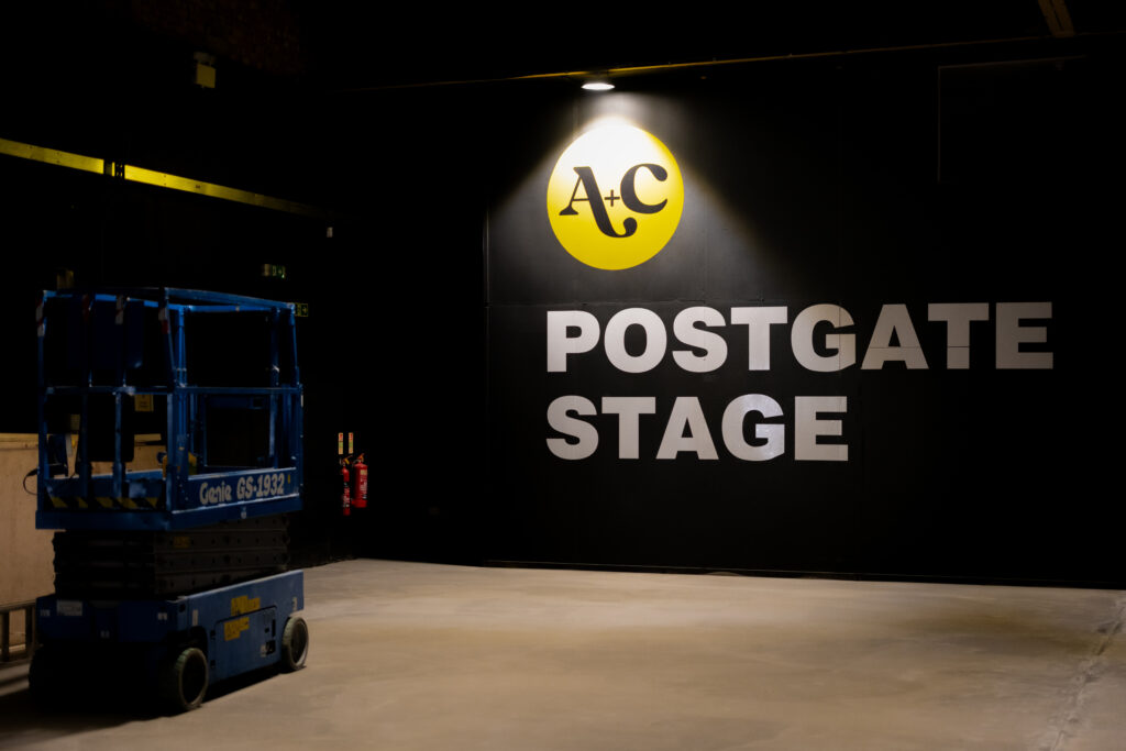 Inside of Postgate Stage