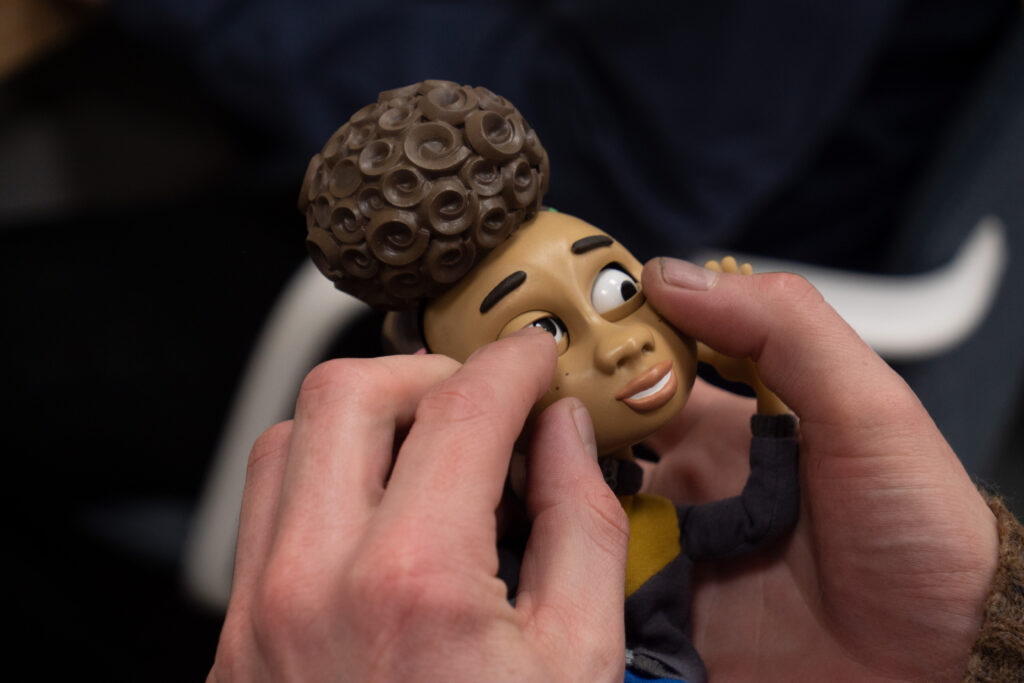 Modelling a Claymation character