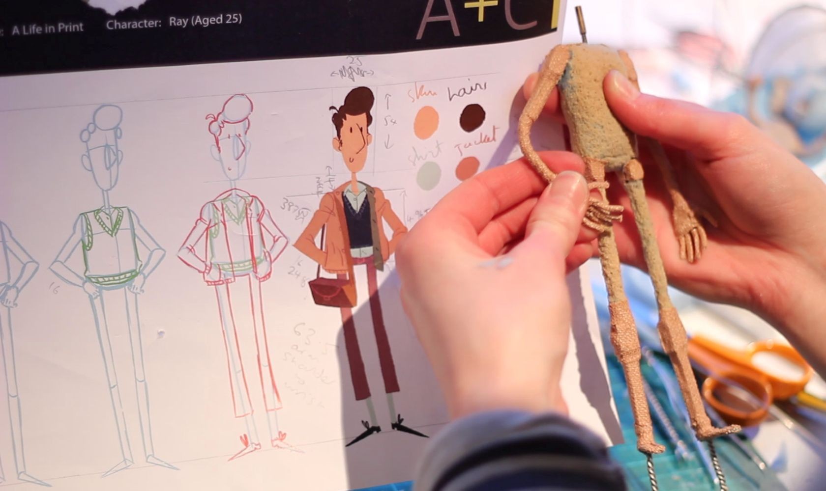 Scaling Puppet Fabrication for a Feature Film: The A+C Studios Stop-Motion Asset Creation Workflow