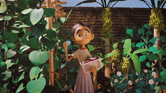 Second Home Studios Birmingham - Little girl in the vegetable patch